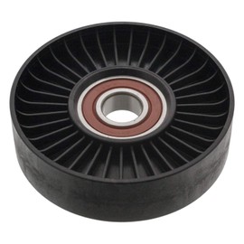 febi bilstein 45875 Tensioner Pulley for auxiliary belt, pack of one