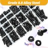 Kadrick Metric Flange Bolt Assortment Kit，700Pcs M6 M8 M10 Bolt