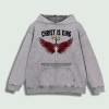 Christ Is King Graphic Hoodie 100% Cotton US Warehouse 6