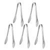 5pcs Multifunction Stainless Steel Food Tong Bread Steak Salad BBQ