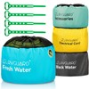 RVGUARD RV Hose Storage Bags 4 Pack, Waterproof With 4