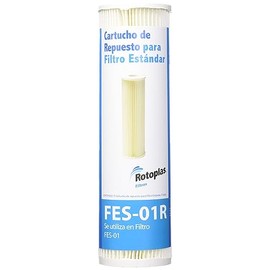 Rotoplas 300000 Cartucho de Repuesto Filtro Estandar, Blanco