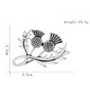 GFM® Scottish Thistle, Celtic, Irish Symbols Brooches or Pins (BRCH-SCOT-D-720)