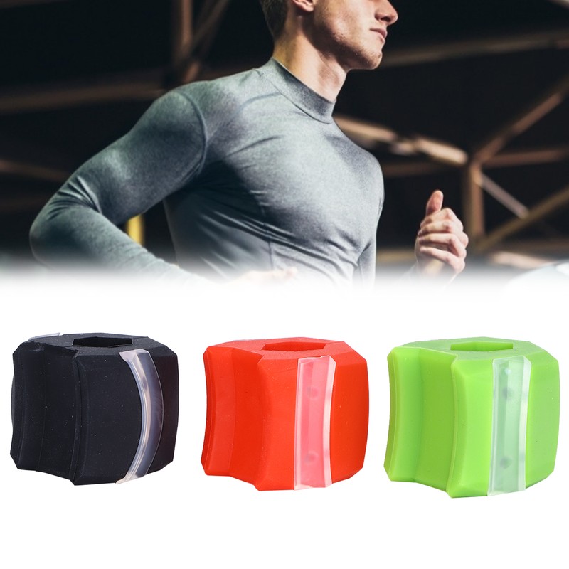 3pcs Silicone Jawline Shaping Exercise Ball Portable Fitness Face Masseter