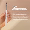Albeaut Eyeshadow Brush, Angled Nose Contour Brow Bone Highlight Makeup