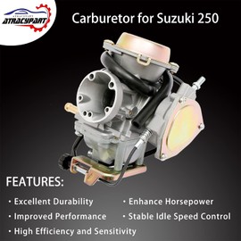 Carburetor for 2002-2009 Suzuki LTF 250 Ozark 250F, 2004-2009 Suzuki Quad Sport LTZ250 Carb Replace# 13200-05G01