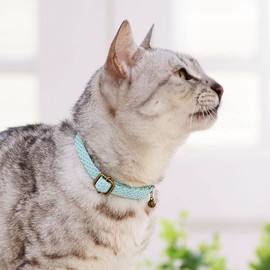 Petio Cat Collar, Flash Soft Cat Collar, Blue