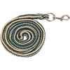 RL24 Reiterladen24 BASICLINE HKM Lead Rope with Carabiner Hook Petrol