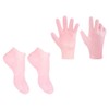 Baluue 1set Moisturizing Foot Care Socks and Gloves Set Callus