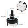 OTOTEC 5pcs Rotary Switch 26 X 38mm Step Switch 0.3A