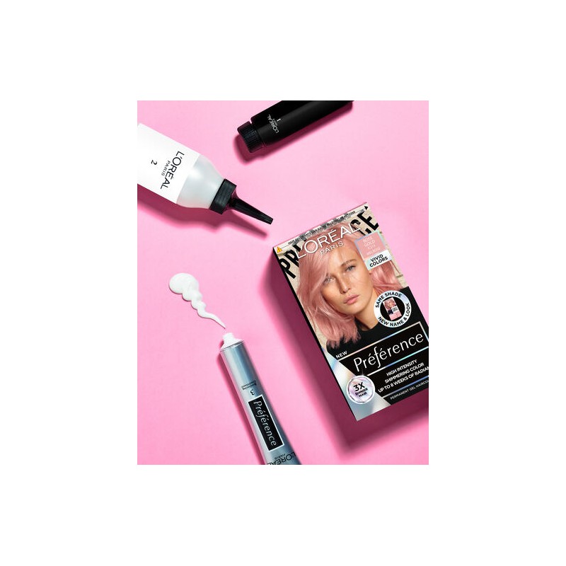 L'Oreal Preference Vivids Permanent Hair Colour 9.213 Rose Gold