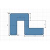 Shrimp Tom U Cover Plate Holder for Wall Thickness 4