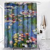 ArtSocket Shower Curtain Waterlilies Water Lilies 1916 Lilly Lillies Claude