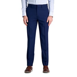 Haggar Men's Smart Wash with Repreve Tailored Fit Suit Separates Jackets, Midnight-Pant, 36x32
