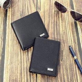 남성지갑 2타입 반지갑 중지갑 인조가죽 중년지갑 (WFJGRAK) Men's Wallet 2 Types Bifold Wallet Medium Wallet Faux Leather Middle-aged Wallet (WFJGRAK)