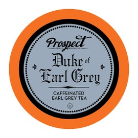 Prospect Tea Duke Of Earl Grey Tea Pods Compatible with K Cup Brewers Including 2.0, 40 Count