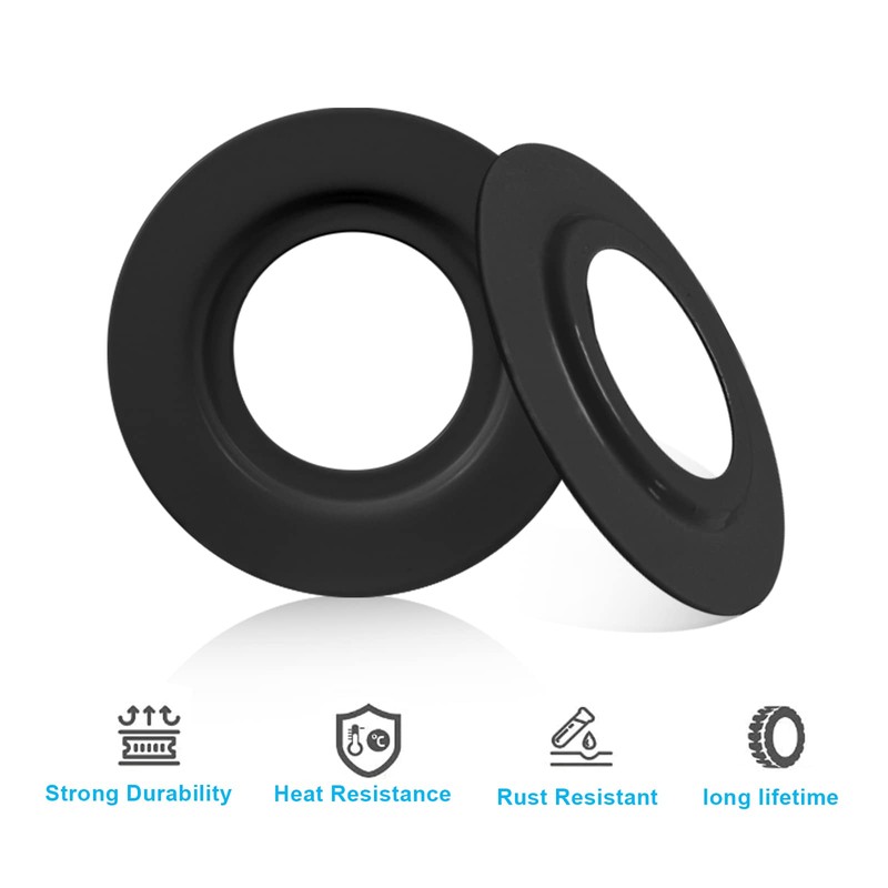 LEGELITE 2 Pack Metal Lamp Shade Reducer Ring, E27/E14 Light
