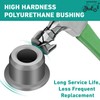 Drive-up Club Car Polyurethane Bushing Kit, Front & Rear Suspension