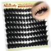 Fluff Cat Eye Lash Clusters Spikes Pre Mapped Eyelash Clusters