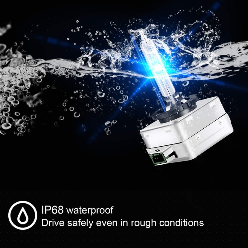 WinPower 35W D3S HID Xenon Headlight Replacement Bulbs 8000K, Pack