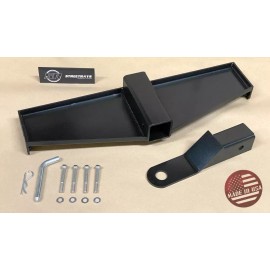 StreetRays [Originals] [SR] 2004-up Club Car Precedent Golf Cart Trailer Hitch with Bumper Receiver Kit