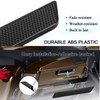 HOKUOTOLITE Hard Saddlebag Latch Covers Reflectors Inserts for Harley Touring