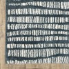 Homeroots 8' Teal And Ivory Striped Runner Rug