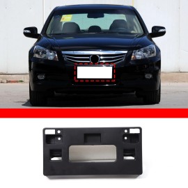 necar2020 Replacement ABS Car Front Bumper License Plate Holder For Honda Accord 2008-2012