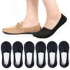 Caudblor Hombres Calcetines finos No Show para Loafer, Invisible Low