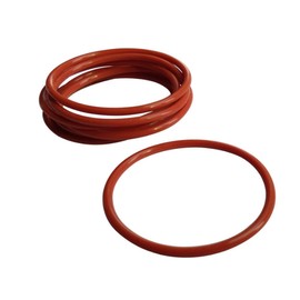 Boxonly 30 PCS O-Rings Silicone Round Seal Grommets 53.6mm OD 50mm ID 1.8mm Width O Rings Washer Sealing Ring Gasket Red