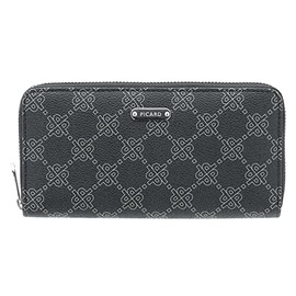 Picard Euphoria Women's Synthetic Wallet, Small, with Clip Closure, Wallet, Everyday, Going Out, black