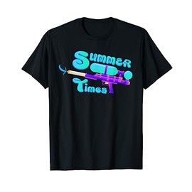 Super Soaker Summer times watergun water splash wet hot sun T-Shirt