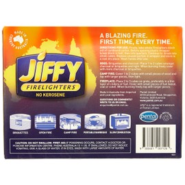 Jiffy Firelighter 24 Cubes, White