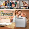 hizgo Piggy Bank for Adults Stainless Steel Savings Bank to