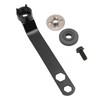 4 Claw Angle Grinder Wrench Nickel Cr Steel Adjustable Spanner