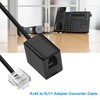 MEIRIYFA RJ11 Phone Jack to RJ45 Ethernet Converter Cable RJ45