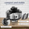 NNBWKIXI 3 Inch Wood Lathe Chuck Set 3 Jaws Self-Centering