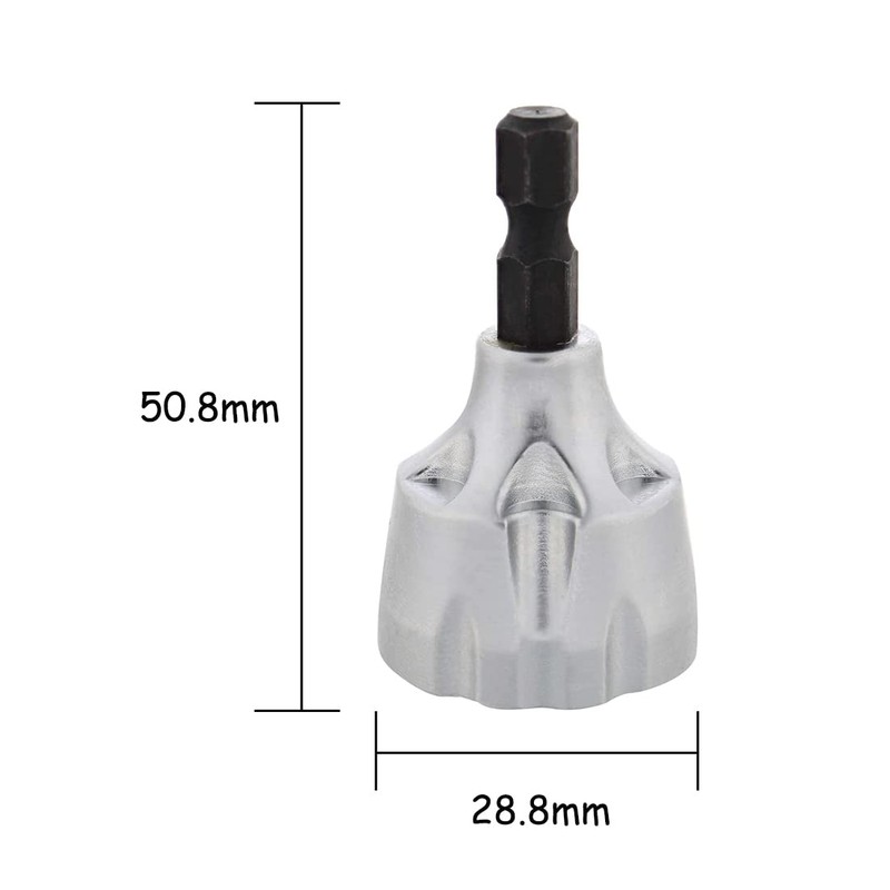 SeonFook Deburring External Chamfer Tool Bolt Thread Repair Tool Screw