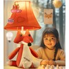 Fox Lamp for Boys Girls Room w LED Bulb, Animal