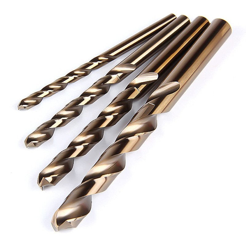 Anawakia 10 Piece M35 HSS Cobalt Drill Bit HSS-Co Drill