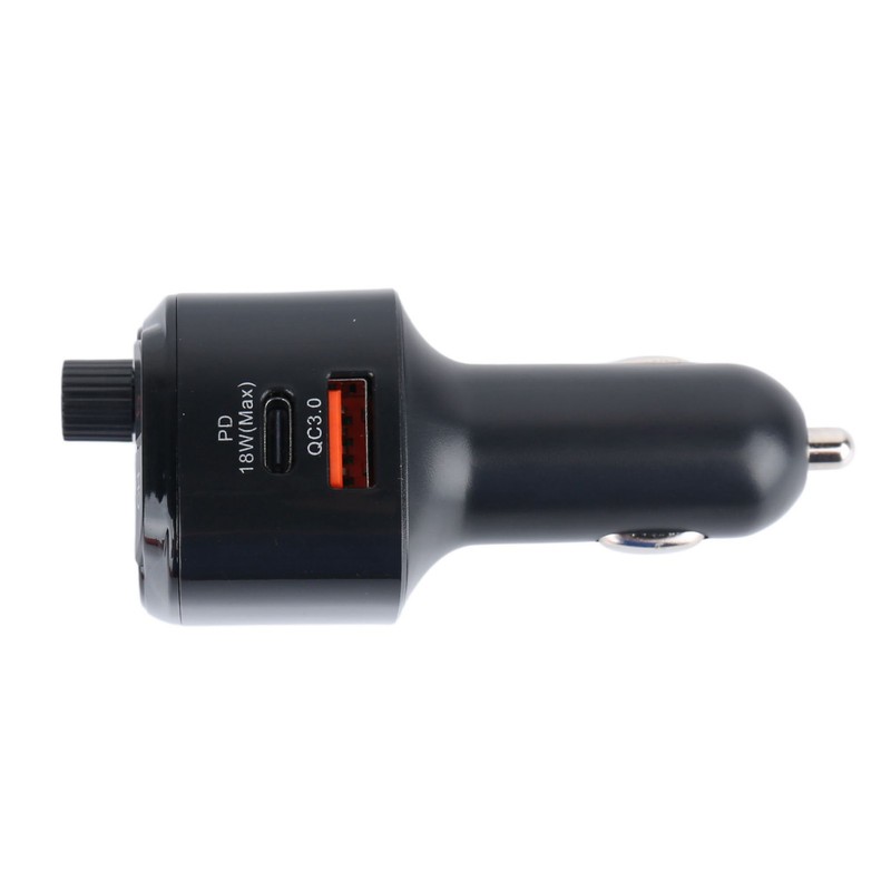 Car Bluetooth Adapter V5.0 FM Bluetooth Transmitter MP3 Music Player