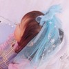 Kids' Winter Princess Wedding Mesh Headband Crown