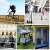 Bicycle Lock with Fingerprint, Eseesmart Cable Lock with Fingerprint App,