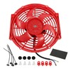 JDMSPEED New 10 Inch Slim Fan Push Pull Electric Radiator