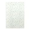 Fanxyware Star Shaped Origami Dinner Napkins with Silver Stars on