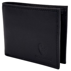 GERMANUS Max Leather Wallet, black, Classic