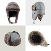 CHOK.LIDS Waterproof Winter Trappers Unisex Premium Strength Ushanka Ear Flap