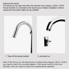 3 Piece Diverter Valve for Basin Faucet, Diverter Valve for