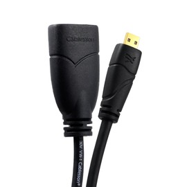 Cablesson Ivuna Micro HDMI 0.5m Extension - upto 1080p - v1.4/2.0 - Audio & Video - Full HD - Connecting HD Devices using the new Micro HDMI Connector to PC or TV Gold Plated 3D Full HD 1080p 4k2k