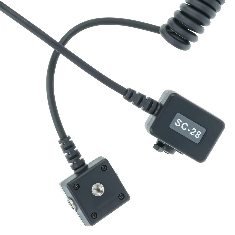 vhbw TTL flash cable for camera Nikon F6, D3, D4,